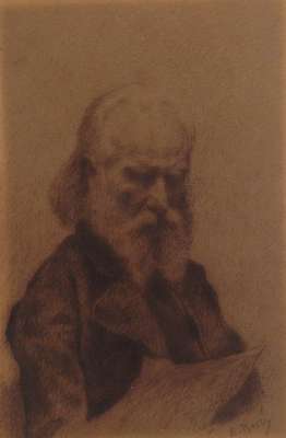 Portrait of man - Rossi Enrico